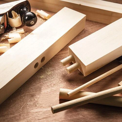 Light Hardwood Dowel Rod 21mm x 21mm x 2400mm - Image 3