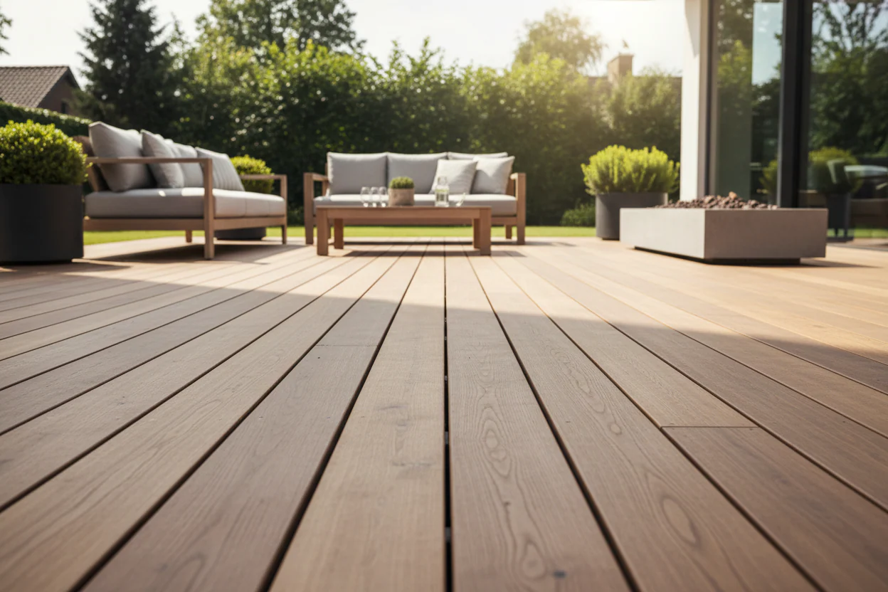 Decking Boards - Treated Grooved & Smooth Decking Boards 32mm x 125mm - Image 4