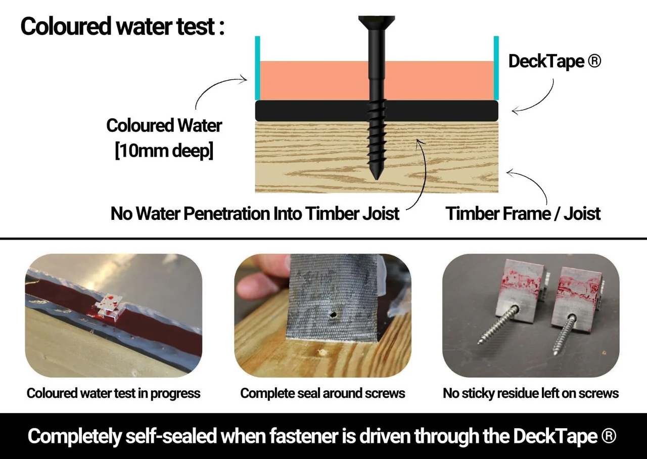 Walther Strong Deck Tape - Joist Protection Tape - Image 9